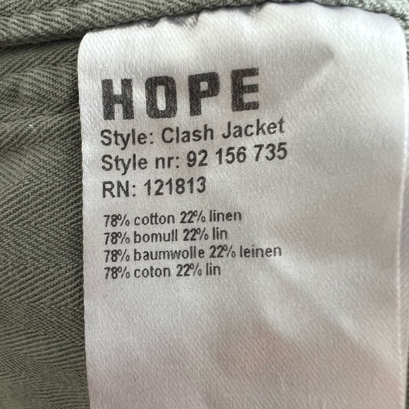 HOPE Clash jacket. Unisex - Picture 4 of 4